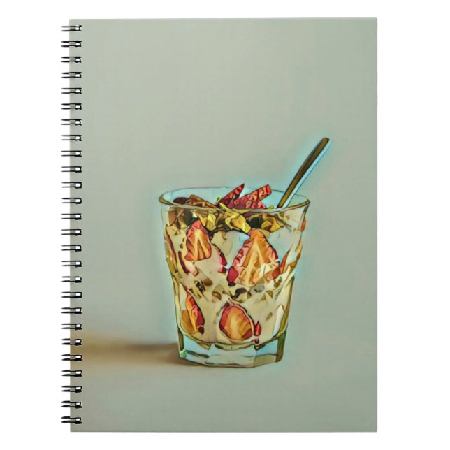 Caderno Espiral Sorveteria (Frente)