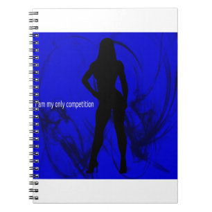 Caderno Espiral Sou a minha única competição - Malhação / Criador