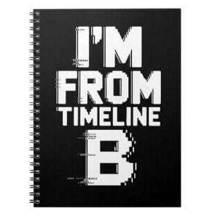 Caderno Espiral Sou da Linha do Tempo B
