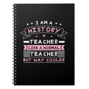 Caderno Espiral Sou Professora De História