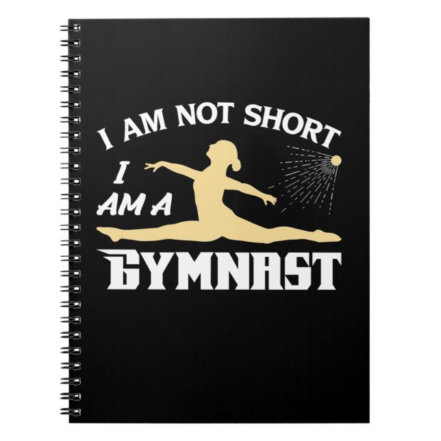 Caderno Espiral Sou Um Gymnast (Frente)