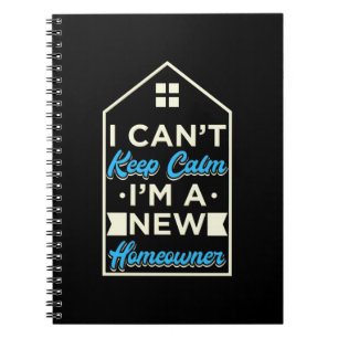 Caderno Espiral Sou Um Novo Proprietário