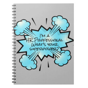 Caderno Espiral Sou um profissional de RH Qual é o seu Superpoder