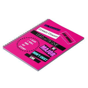 Caderno Espiral SoulFreeGLAM-Ligação com Diário do amor