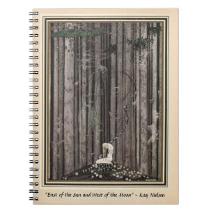 Caderno Espiral Sozinho no meio da floresta Kay Nielsen
