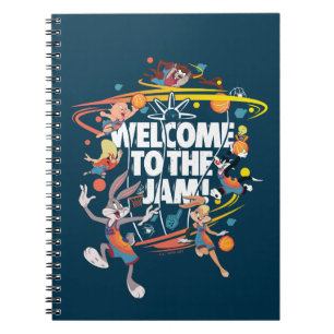 Caderno Espiral SPACE JAM: UM NOVO LEGADO™   Bem-vindo ao Jam
