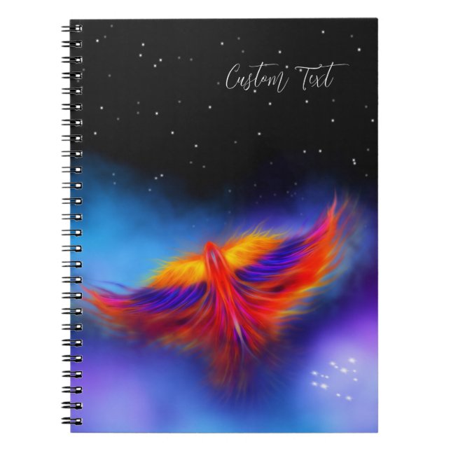 Caderno Espiral Space Phoenix Nebula (Frente)