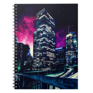 Caderno Espiral Spacey Los Angeles