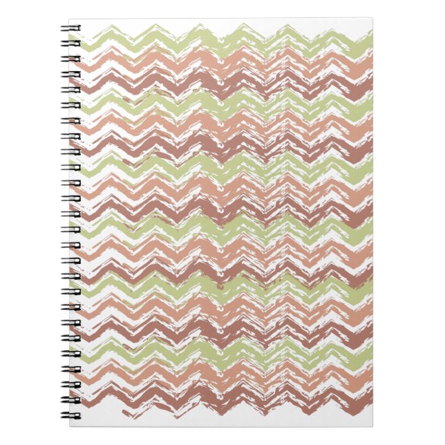 Caderno Espiral Spice Scribble Chevron ZigZag (Frente)