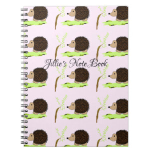 Caderno Espiral Spiky Hedgehogs
