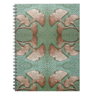 Caderno Espiral Spiral com folha Gingko Design 2