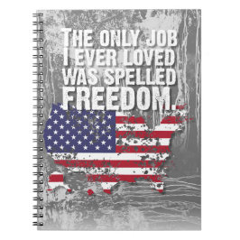 Caderno Espiral Spiral Notebook – Freedom Job