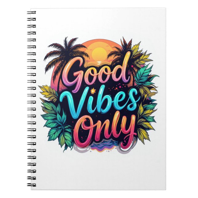 Caderno Espiral Spiral Notebook – Practical Journal for Notes (Frente)