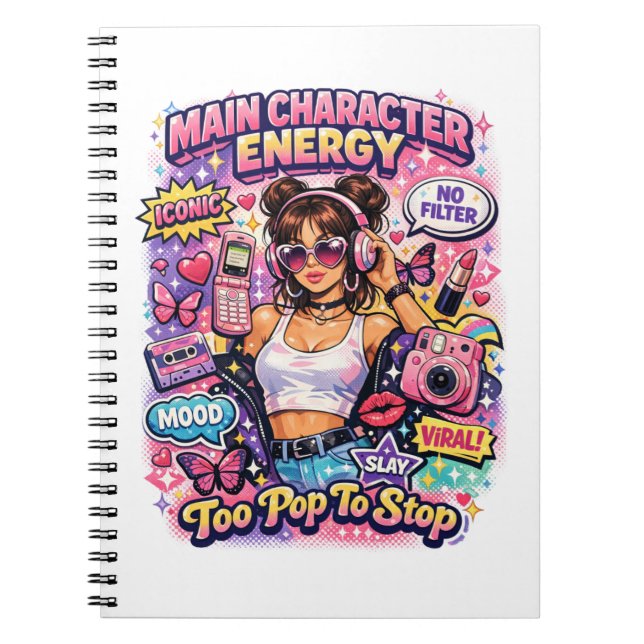 Caderno Espiral Spiral Photo Notebook (Frente)