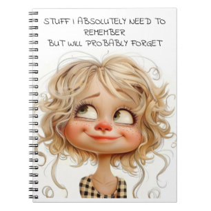 Caderno Espiral Spiral Photo Notebook, revista feminina