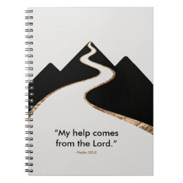 Caderno Espiral Spiritual Journey Notebook - Guided Mountain Path 