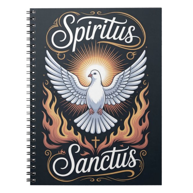 Caderno Espiral Spiritus Sanctus (Frente)
