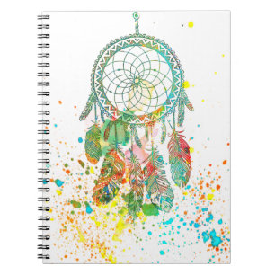 Caderno Espiral Splatter de Dreamcatcher