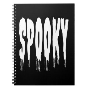 CADERNO ESPIRAL SPOOKY HALLOWEEN