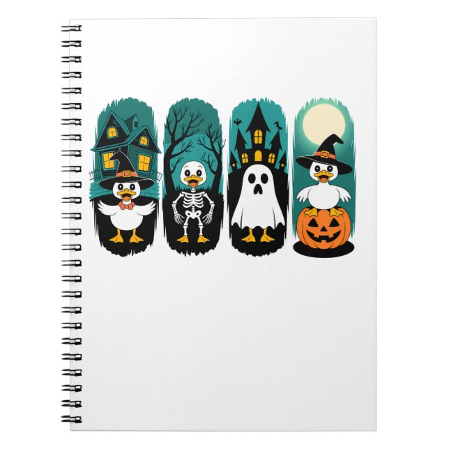 Caderno Espiral Spooky Season Halloween (Frente)