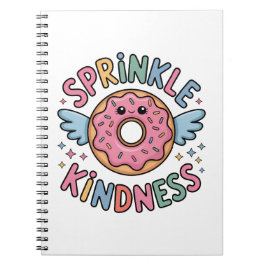 Caderno Espiral Sprinkle Kindness | Rosquinha