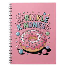 Caderno Espiral Sprinkle Kindness | Rosquinha