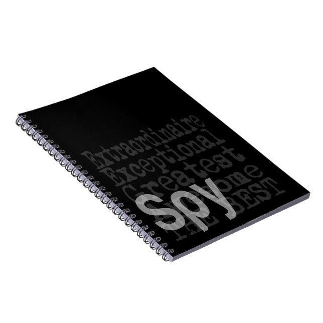 Caderno Espiral Spy Extraordinaire (Lado Direito)