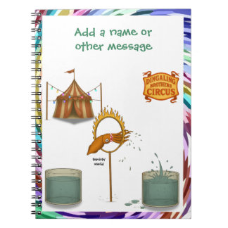 Caderno Espiral Squirty squid