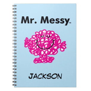 Caderno Espiral Sr. Desarrumado Ser Bonito do Sr. Homem , mas