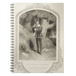 Caderno Espiral Sr. J.P. Harley como o standard, cena 1 do ato V,