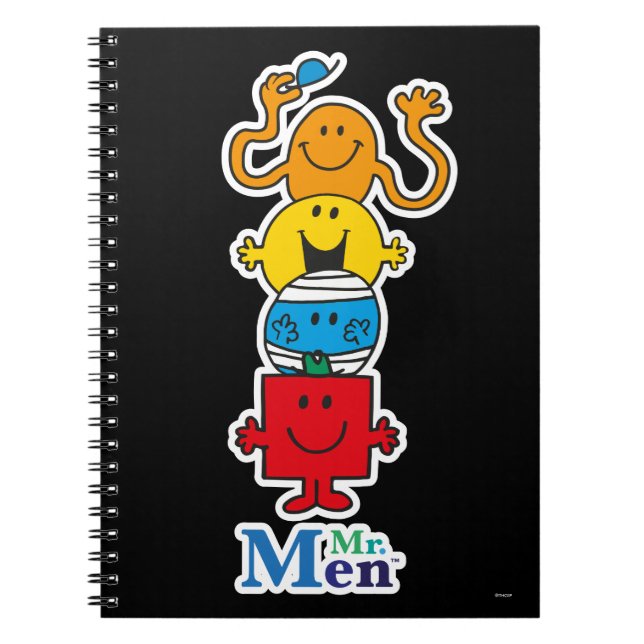 Caderno Espiral Sr. Men | Sr. Men em altura (Frente)