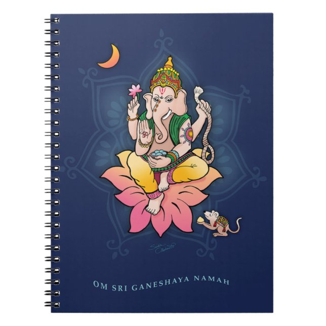 Caderno Espiral Sri Ganesha (Frente)
