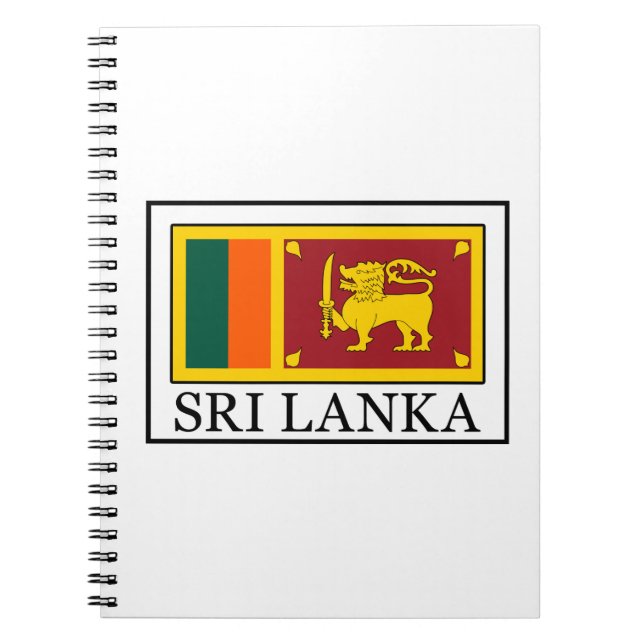 Caderno Espiral Sri Lanka (Frente)