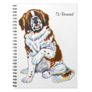Caderno Espiral St Bernard