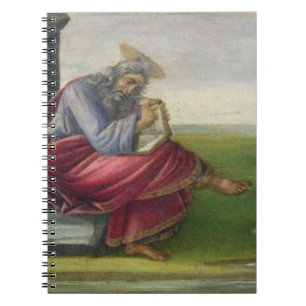 Caderno Espiral St John o divino em Patmos, escrita o livro
