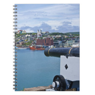 Caderno Espiral St. John's, Terra Nova e Labrador, Canadá, a orla