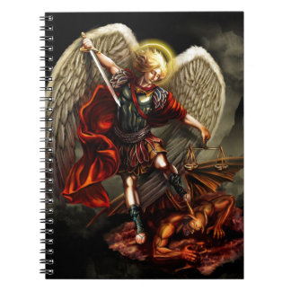 Caderno Espiral St Michael o arcanjo