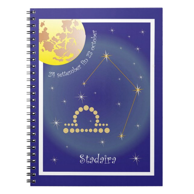 Caderno Espiral Stadaira 24 de setembro de 23 de outubro Notizheft (Frente)