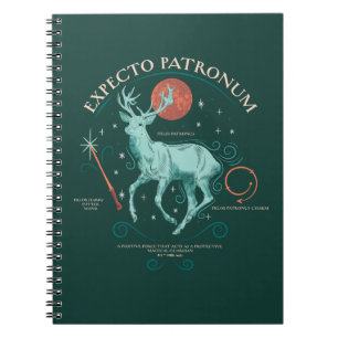 Caderno Espiral Stag Expecto Patronum Gráfico