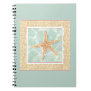 Caderno Espiral Starfish náutico na água