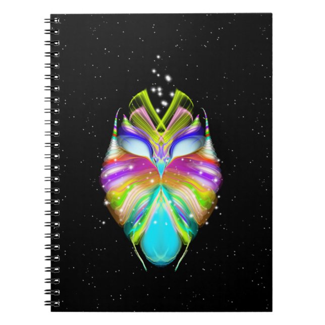 Caderno Espiral Starlight Oracle Owl (Frente)