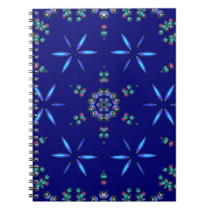 Caderno Espiral Starlit Kaleidoscope