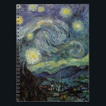 Caderno Espiral Starry Night - van Gogh<br><div class="desc">Da lâmpada do mineiro de Nuenen à que colocou em sua janela, seguindo a cena com Gauguin; da estrela da noite que notou em 1875 em Corot Olive Orchard à carta que escreveu ao irmão em agosto de 1888, na qual ele disse: "Algum dia ou outro você verá uma fotografia...</div>