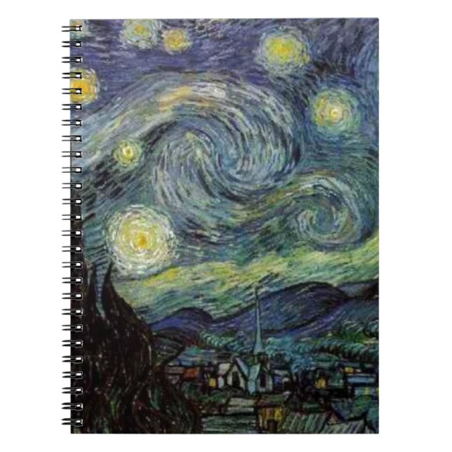Caderno Espiral Starry Night - van Gogh (Frente)