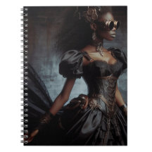 Steampunk Vintage Victorian Lady Black Raven