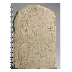 Caderno Espiral Stela que descreve o incenso de oferecimento de
