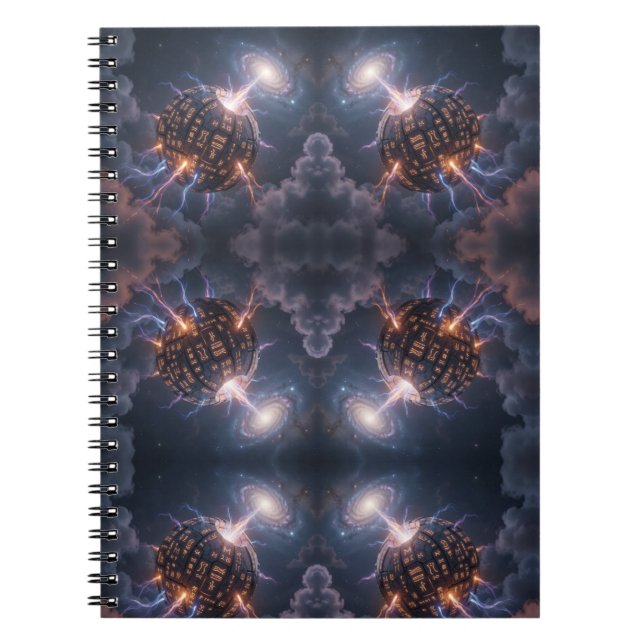 Caderno Espiral Stellar Path – Journey Through the Universe´4 (Frente)