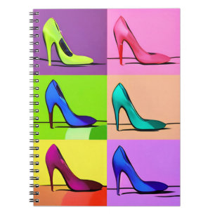Caderno Espiral Stiletto Pumps, High Heels Poster Art