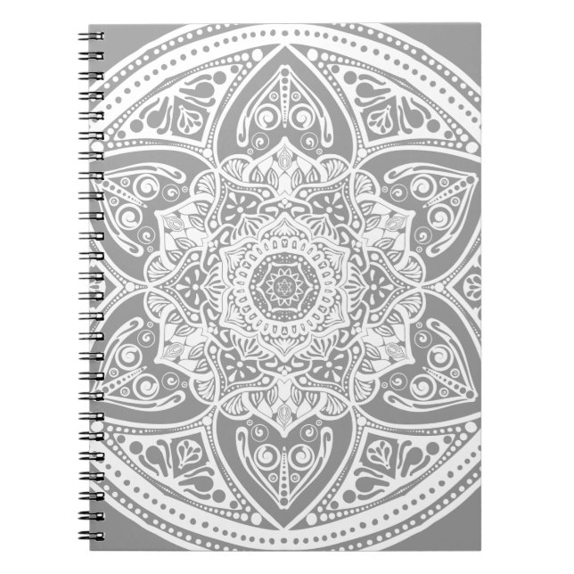 Caderno Espiral Stone Mandala (Frente)