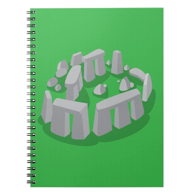 Caderno Espiral Stonehenge of England (Frente)